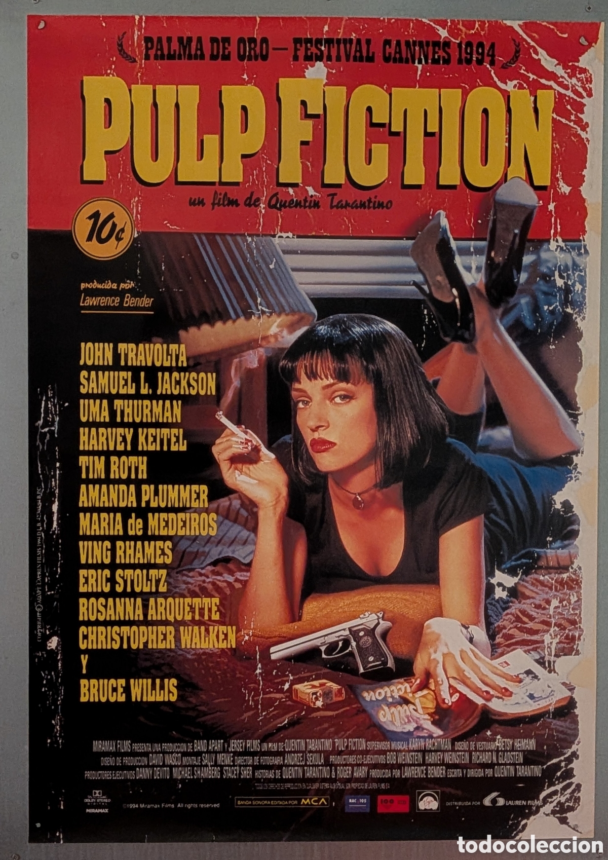 Cine: PULP FICTION - 70 X 100 - TARANTINO - (26)