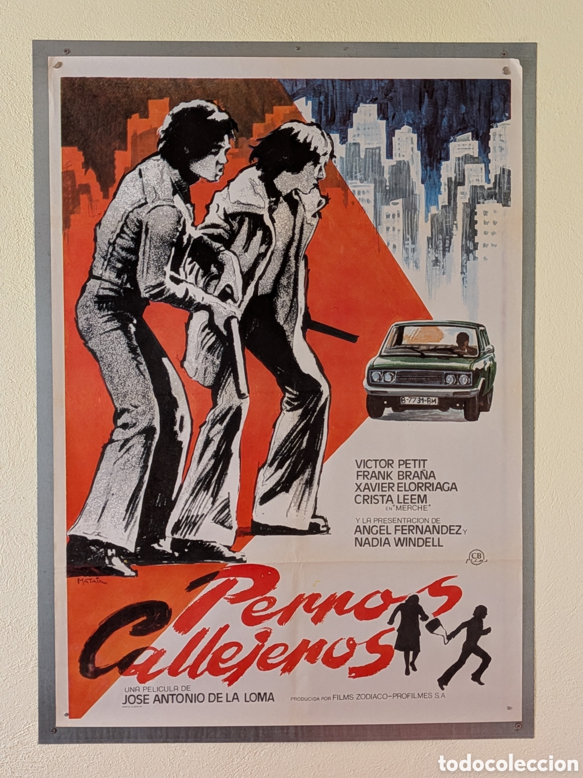 Cin&eacute;ma: PERROS CALLEJEROS - 1976 - 70 X 100 - (26)