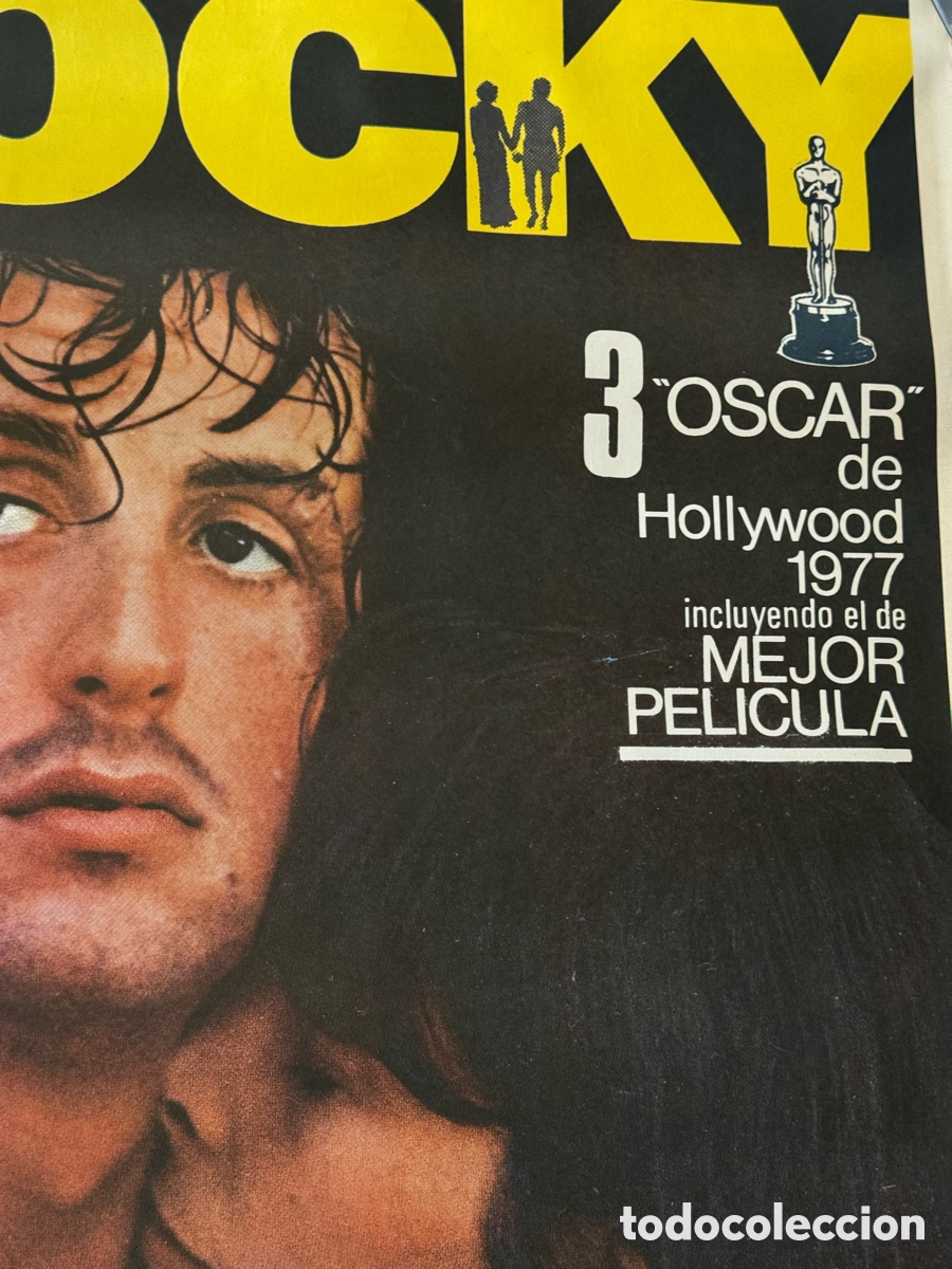Cine: Rocky poster original 1981 - Foto 2