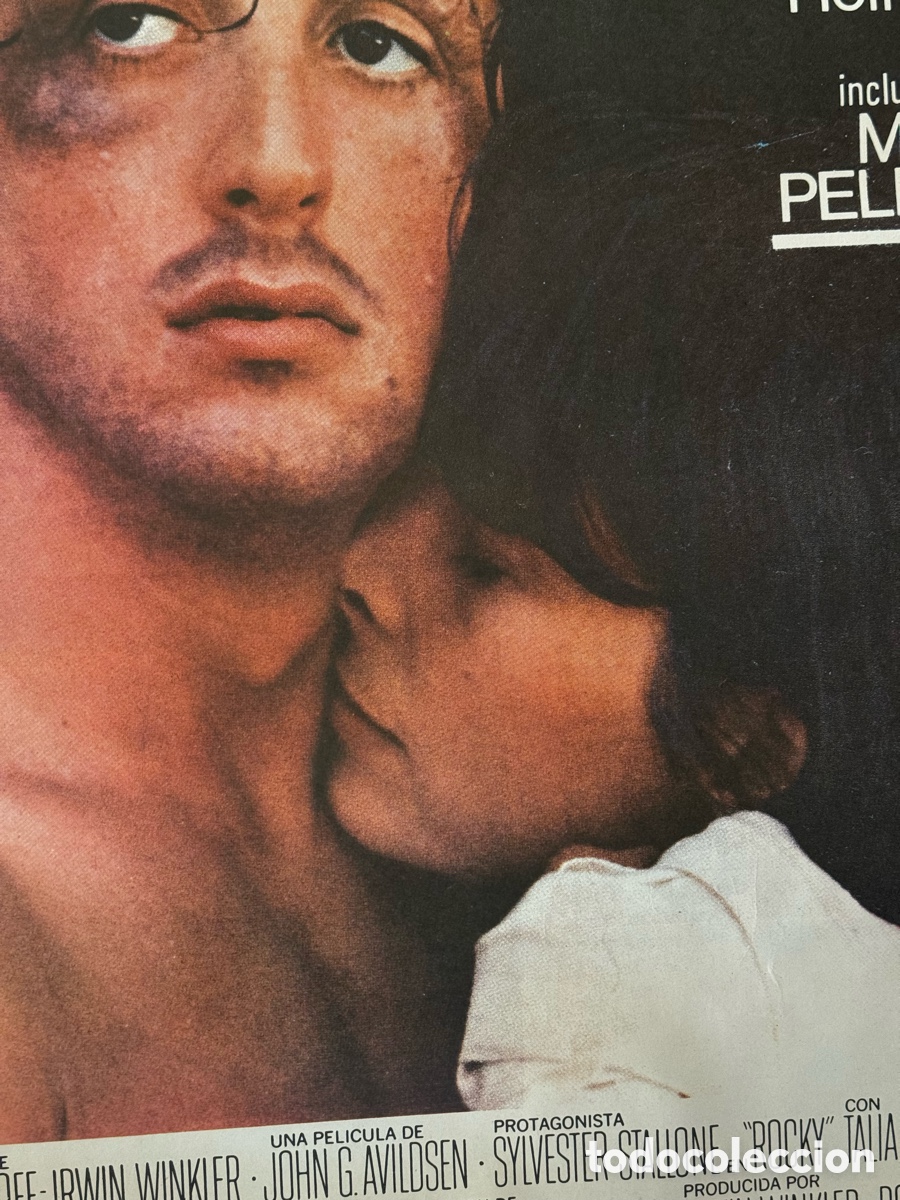 Cine: Rocky poster original 1981 - Foto 3