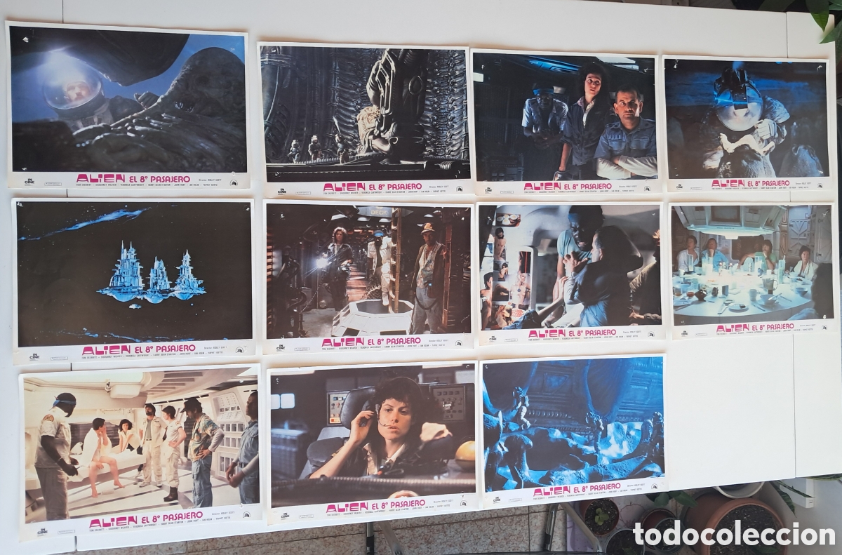 Cine: Fotocromos Alien el 8&deg; pasajero Ridley Scott original 11