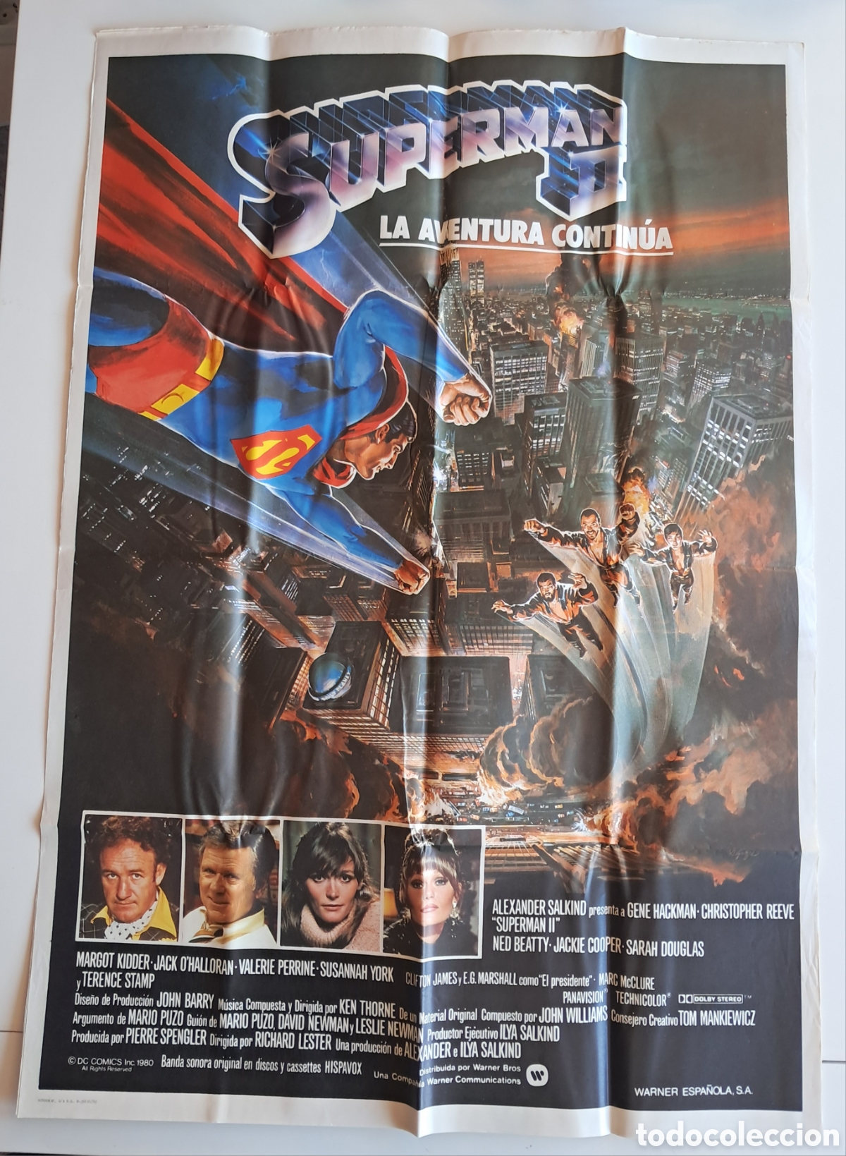 Cine: Poster original Superman 2