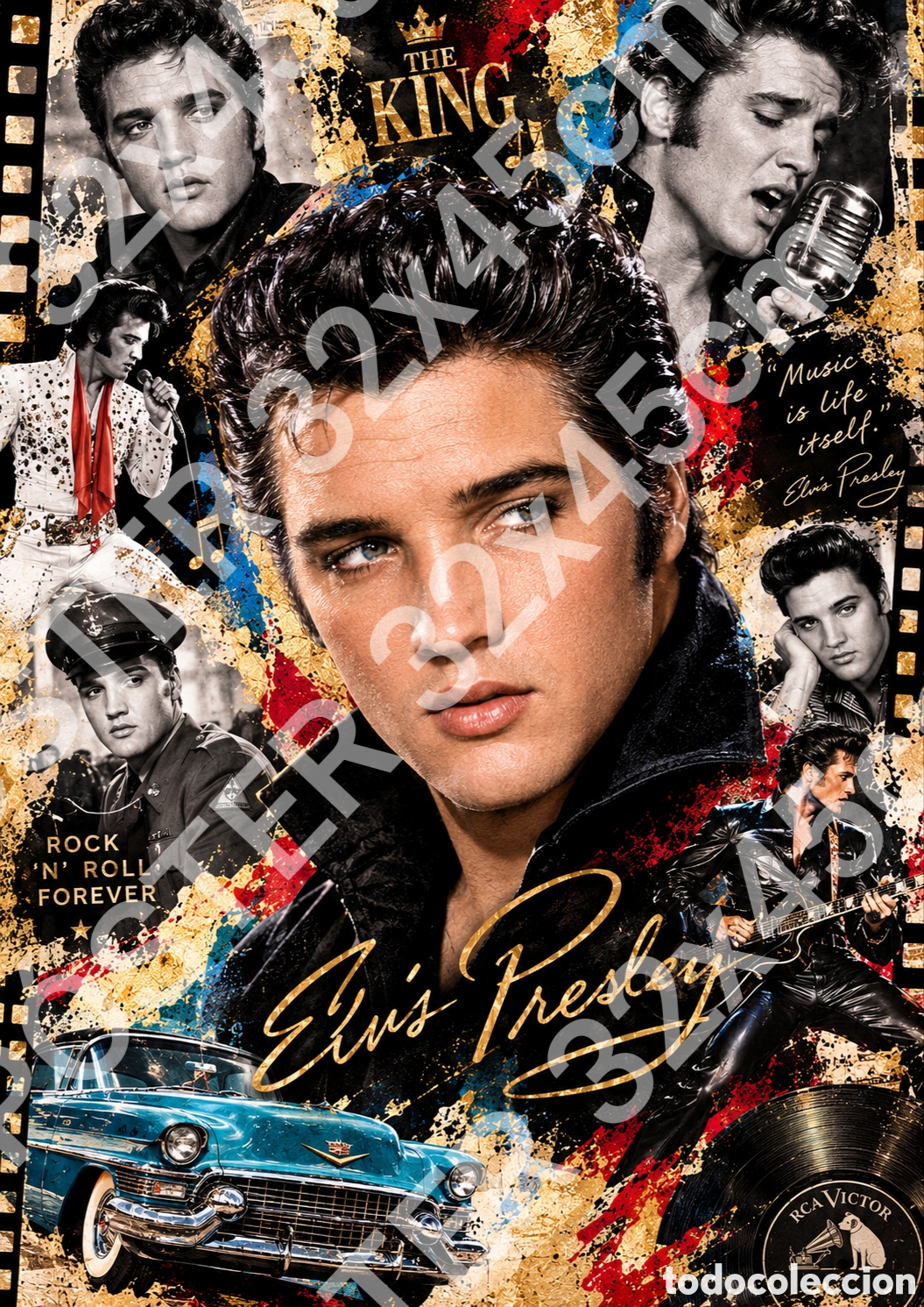 Cine: L&aacute;mina Elvis Presley - Foto 1