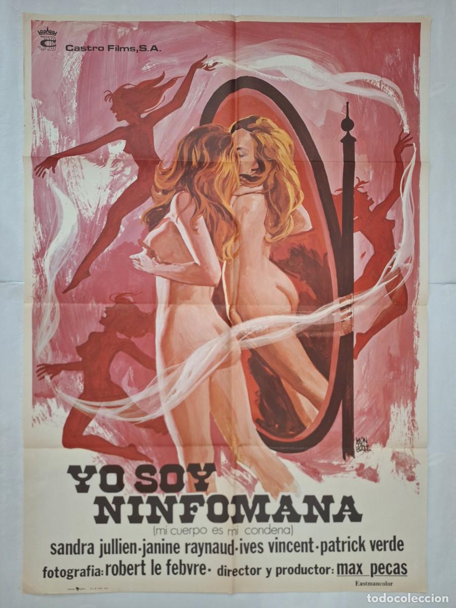 Cine: ANTIGUO CARTEL CINE YO SOY NINFOMANA A&Ntilde;O 1978 MONTALBAN RV P-2115