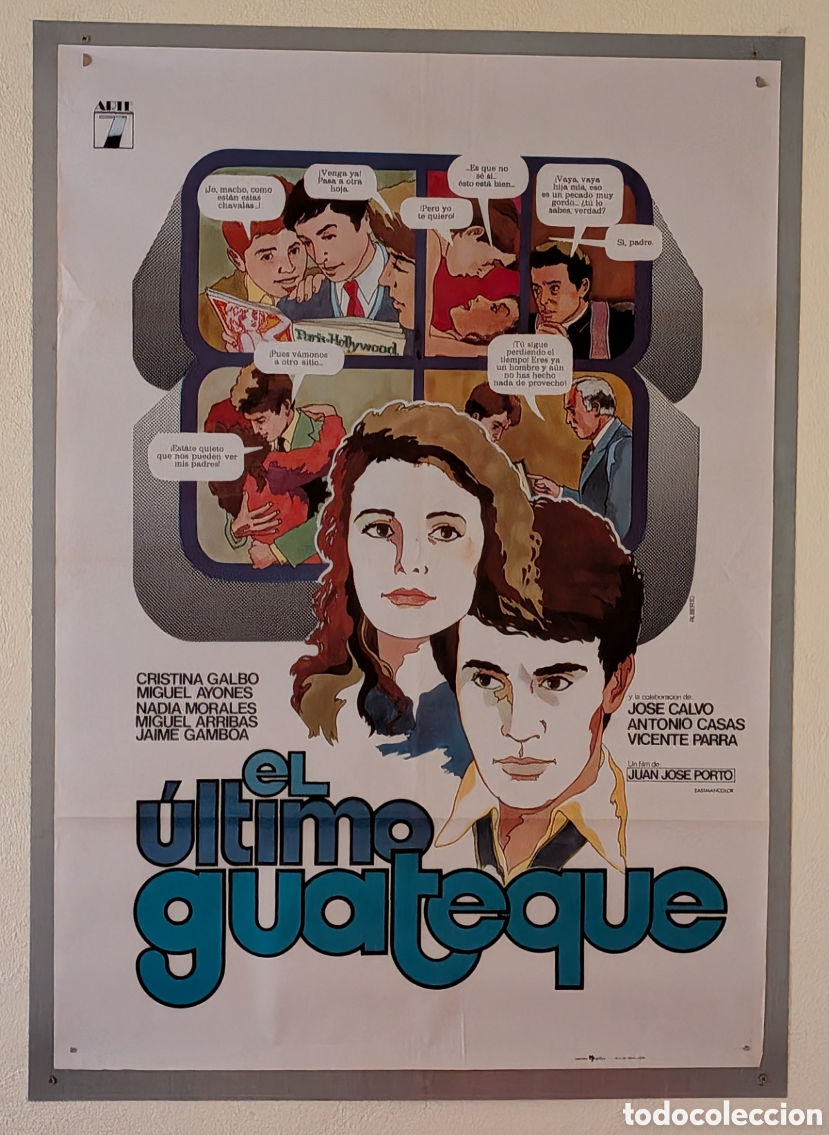 Cine: EL ULTIMO GUATEQUE -1978 - 70 X 100 - (26)