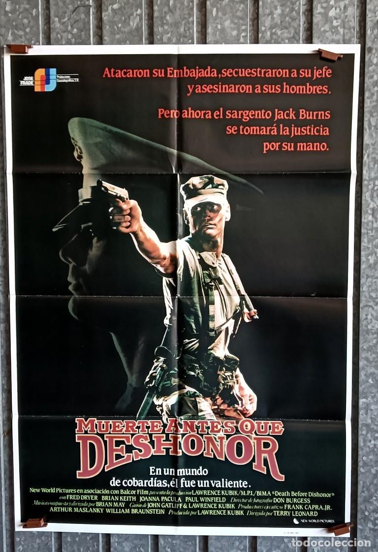 Cine: Cartel MUERTE ANTES QUE DESHONOR