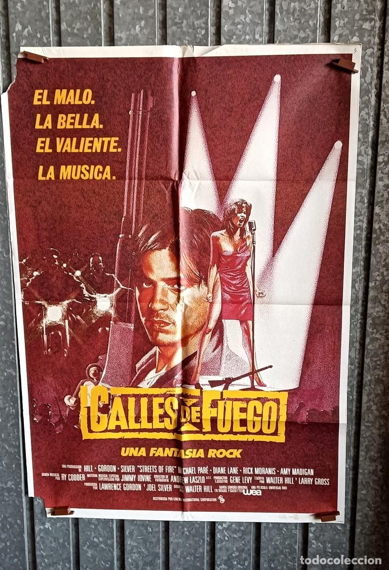 Cine: Cartel CALLES DE FUEGO