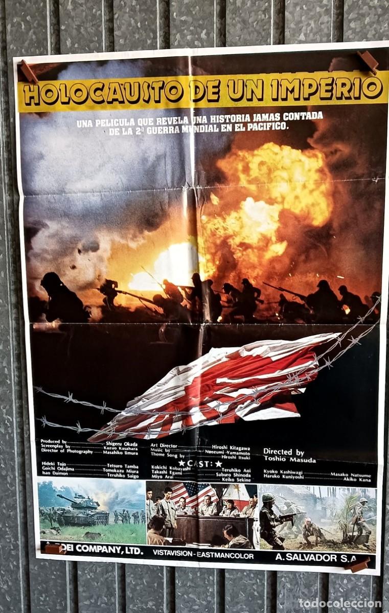 Cine: Cartel HOLOCAUSTO DE UN IMPERIO - Toshio Masuda