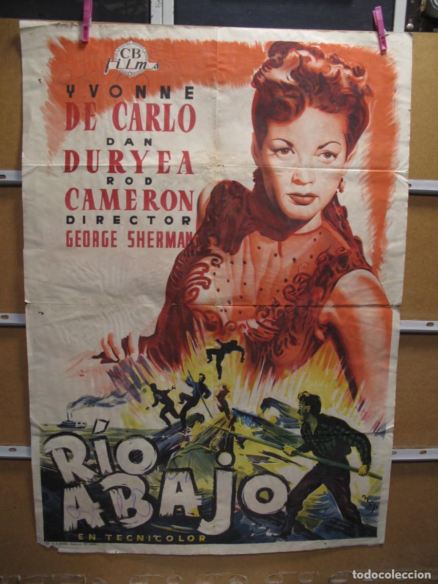 Cine: RIO ABAJO POSTER ORIGINAL