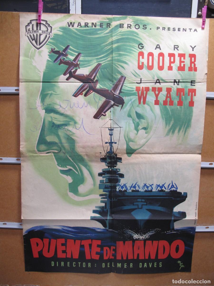 Cine: PUENTE DE MANDO POSTER ORIGINAL