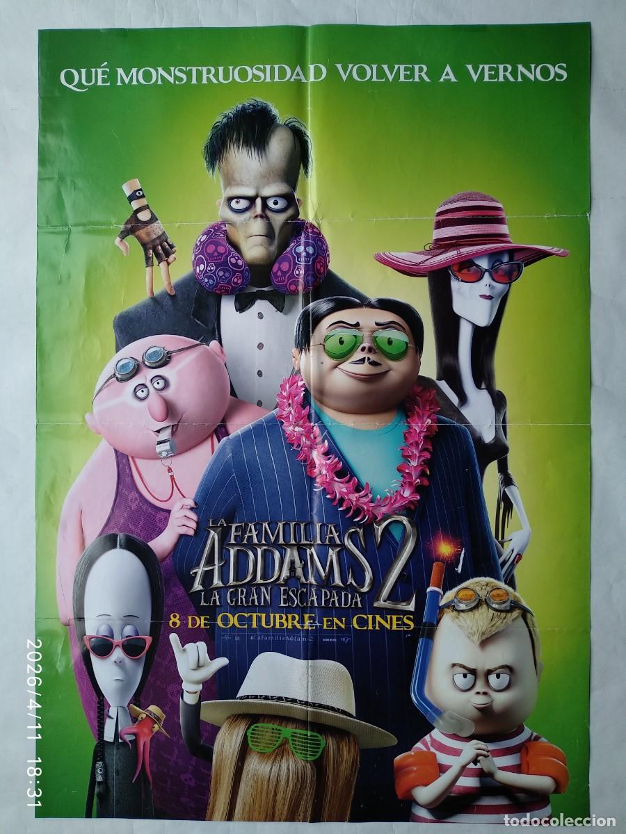Cine: LA FAMILIA ADDAMS 2, LA GRAN ESCAPADA. P&Oacute;STER 68 x 97,5 cms.