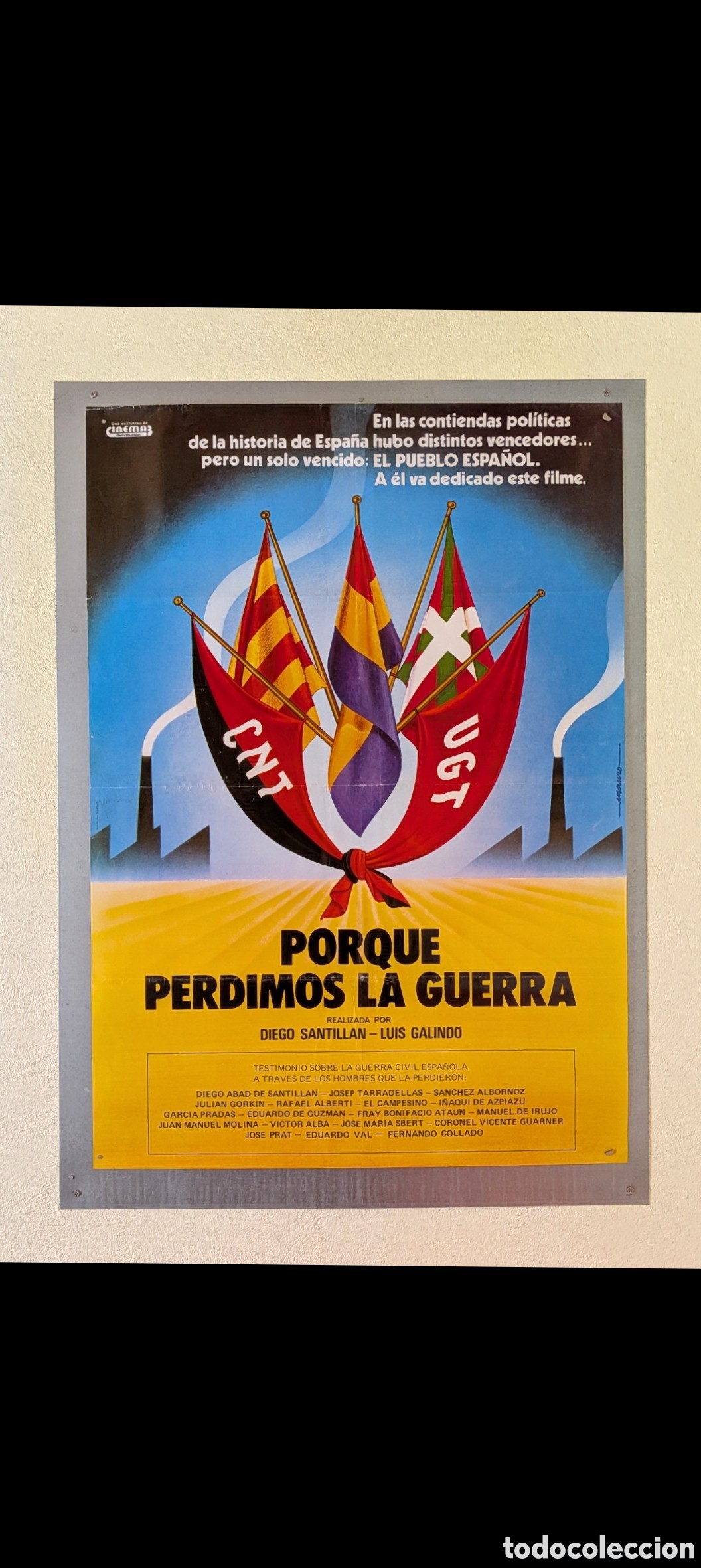 Cine: PORQUE PERDIMOS LA GUERRA - 70 X 100 - (26)