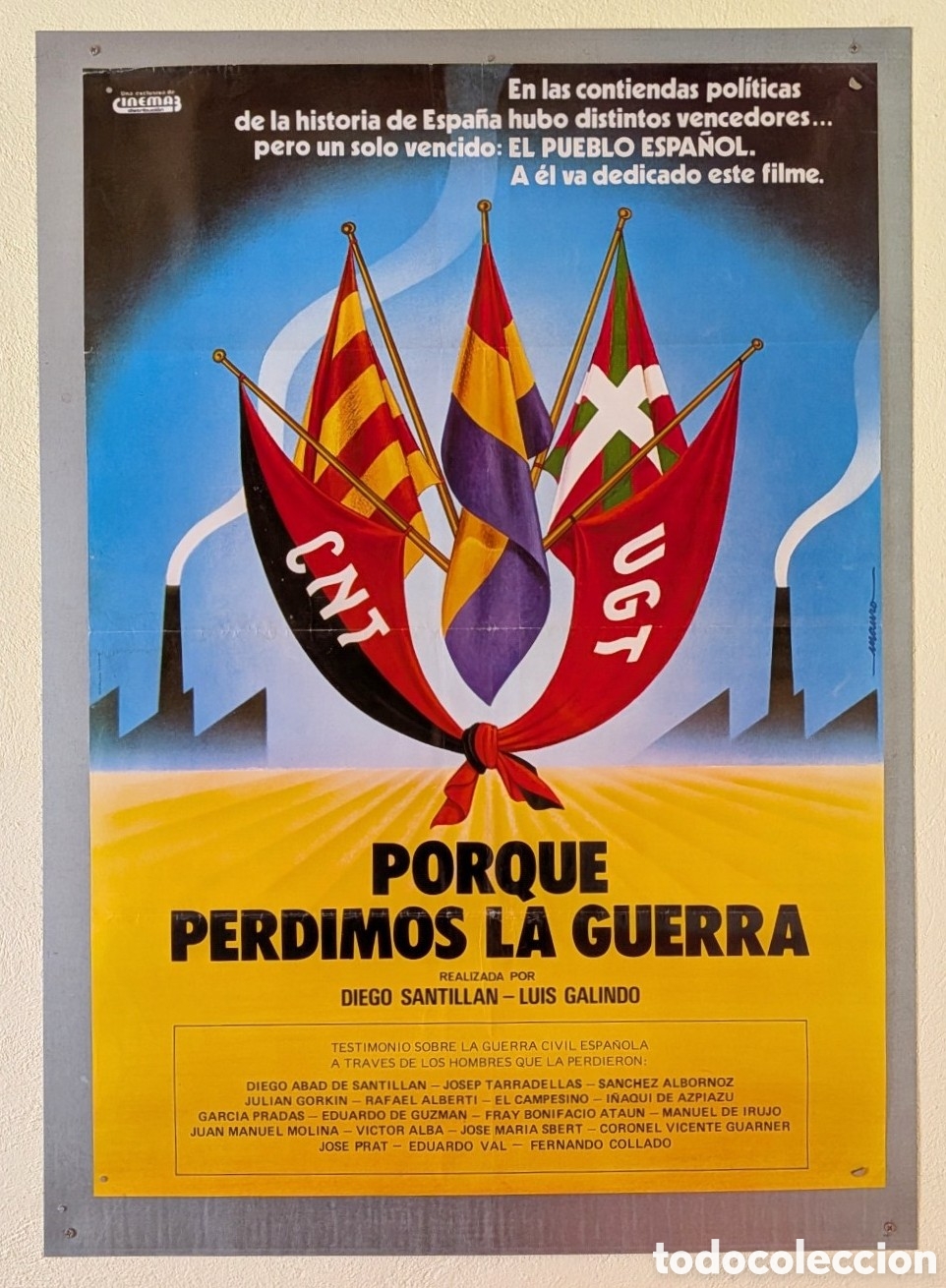 Cine: PORQUE PERDIMOS LA GUERRA - 70 X 100 - (26)
