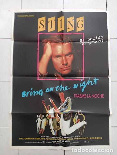 Cinema: VKD 2845 BRING ON THE NIGHT STING POSTER ORIGINAL 70X100 ESTRENO
