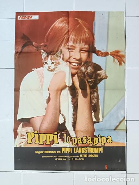 Cine: VKD 2850 PIPPI LO PASA PIPA POSTER SERIE TV ORIGINAL 70X100 ESTRENO B