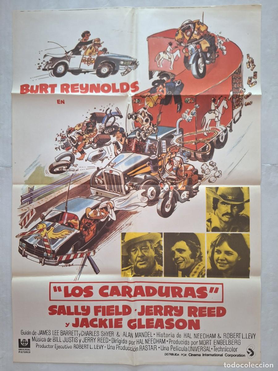 Cine: ANTIGUO CARTEL CINE LOS CARADURAS BURT REYNOLDS RV C-1595