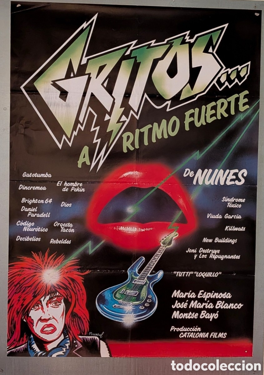 Cine: GRITOS A RITMO FUERTE - 70 X 100 - (27)