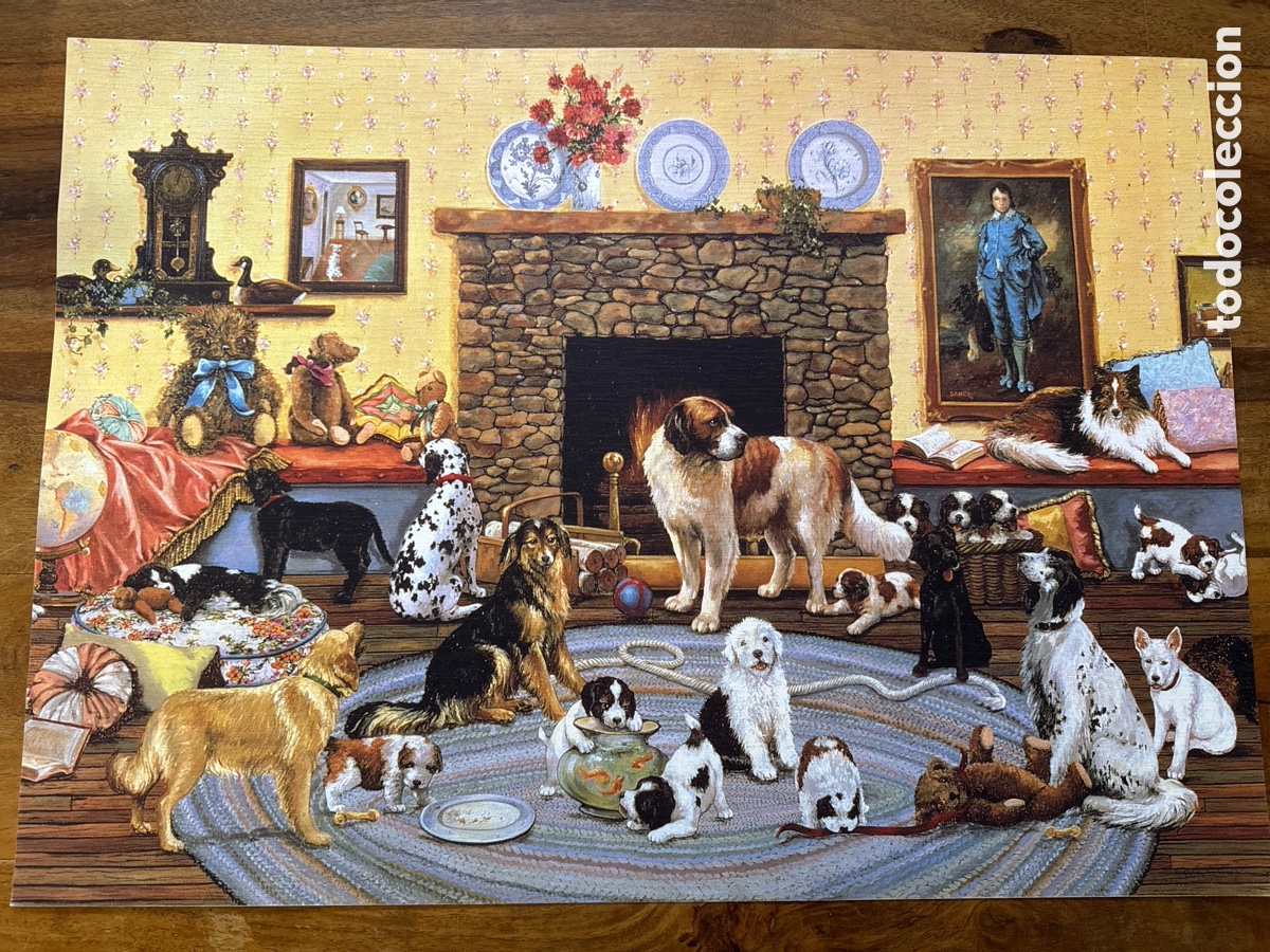 Cine: CARTEL PINTURA LAMINA 50 x 70 PERROS