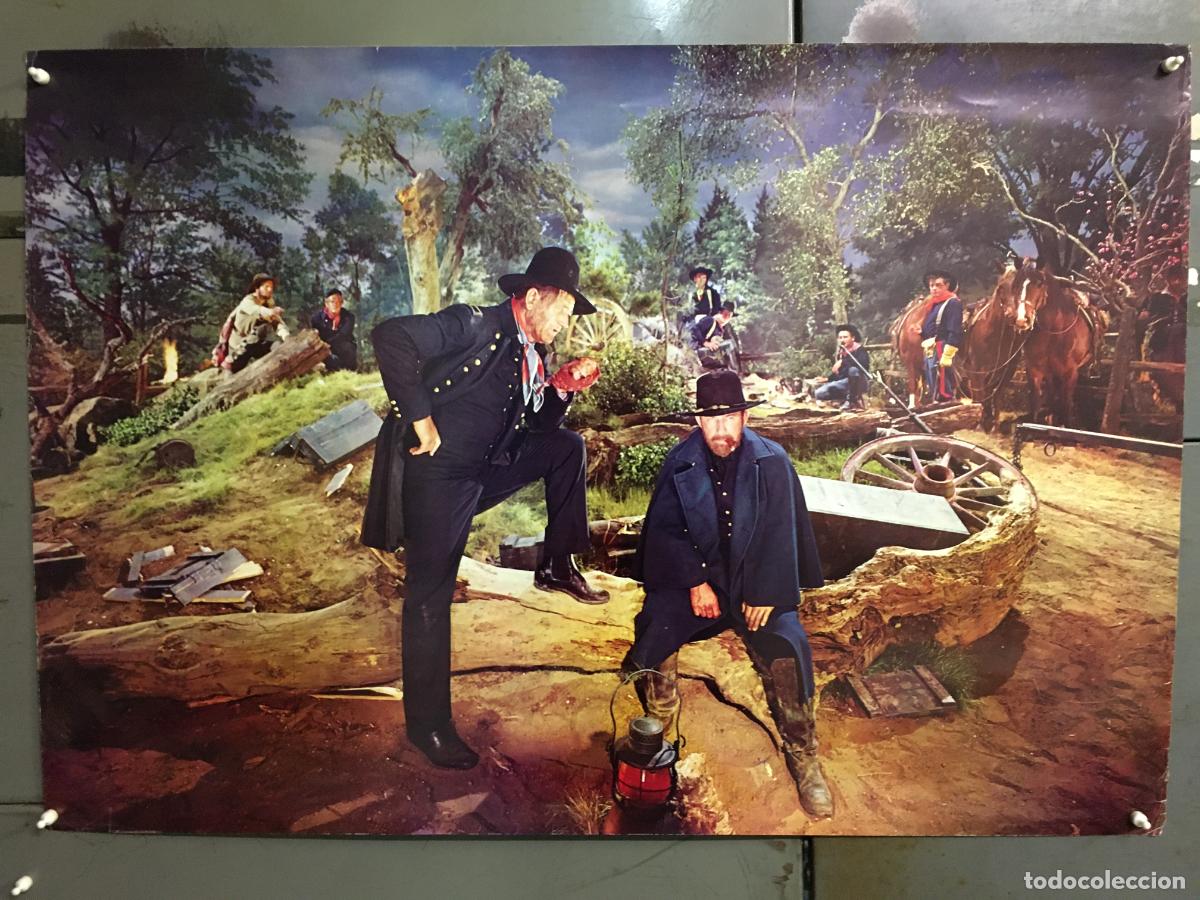 Cinema: R0707 LA CONQUISTA DEL OESTE JOHN WAYNE HARRY MORGAN JOHN FORD POSTER ORIGINAL 70X100 ESTRENO