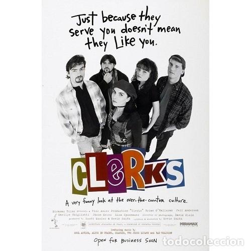 Cine: CLERKS P&oacute;ster 70x100 cm aprox. KEVIN SMITH Brian O'Halloran Marilyn Ghigliotti