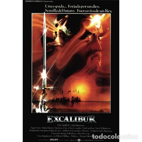 Cine: EXCALIBUR (P&oacute;ster) 70x100 Aprox. Direcci&oacute;n: John Boorman
