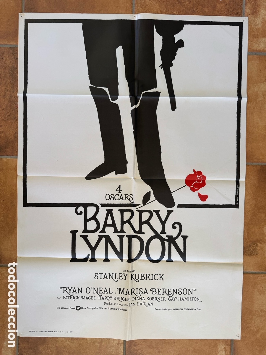 Cine: Barry Lyndon poster original estreno 1976