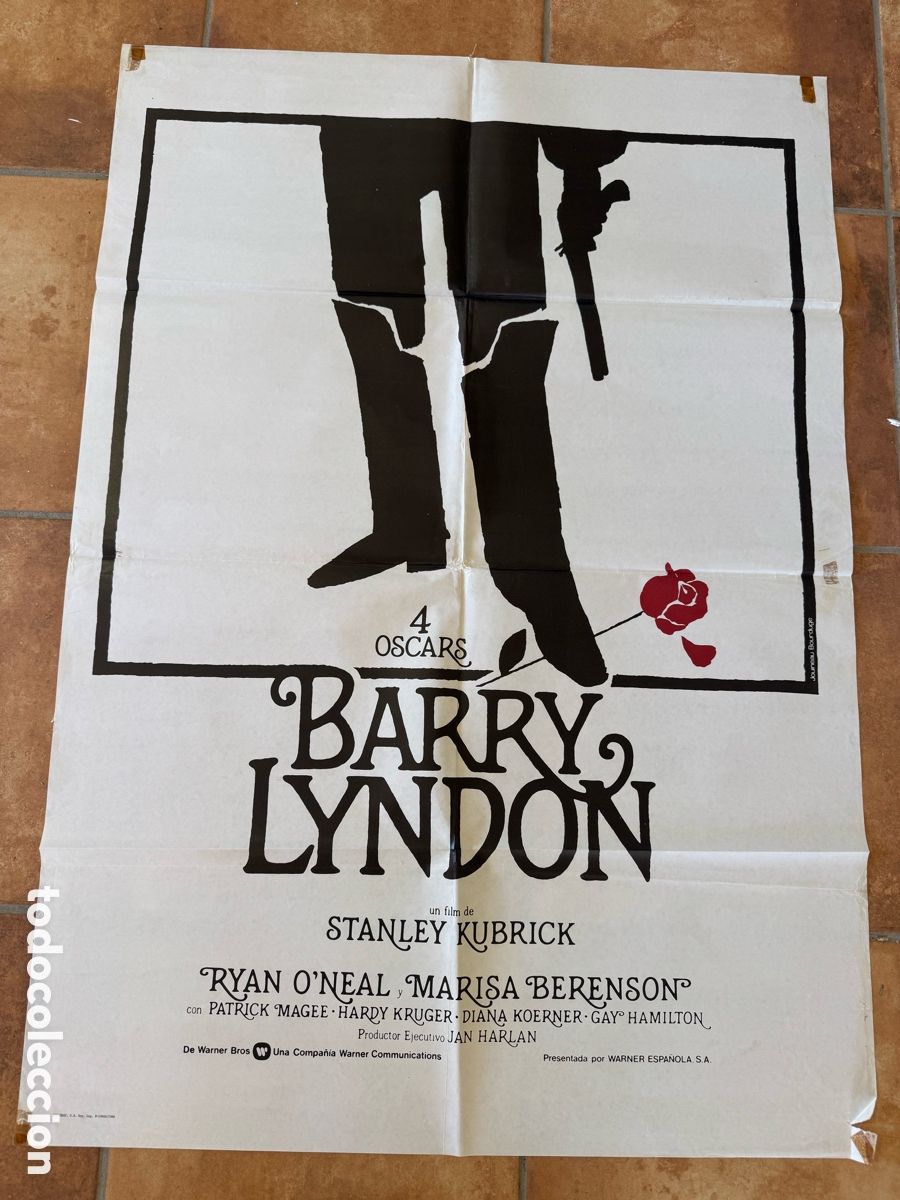 Cine: Barry Lyndon poster original estreno 1976