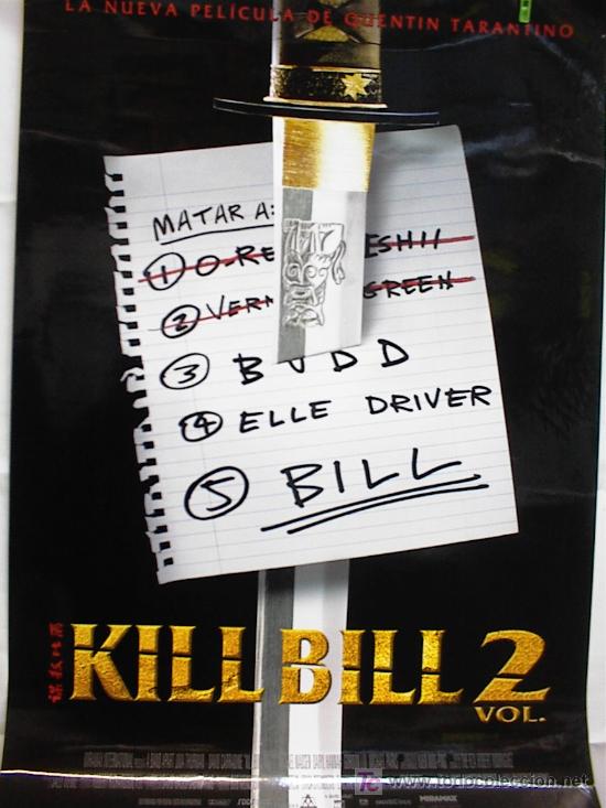 Cine: KILL BILL II POSTER ORIGINAL