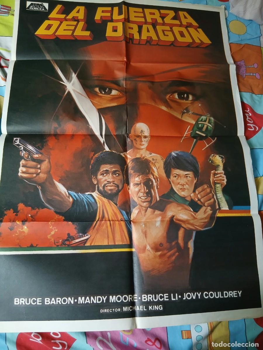 Cinema: CARTEL / P&Oacute;STER DE CINE ORIGINAL &rdquo;LA FUERZA DEL DRAG&Oacute;N&rdquo; 70 X 100 cm