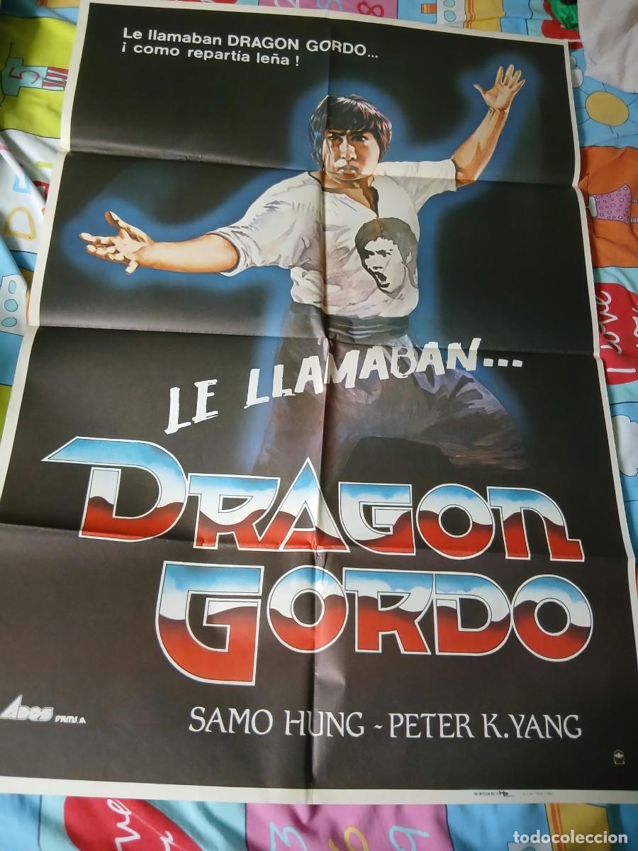 Cin&eacute;ma: CARTEL / P&Oacute;STER DE CINE ORIGINAL &rdquo;LE LLAMABAN DRAG&Oacute;N GORDO&rdquo; 70 X 100 cm