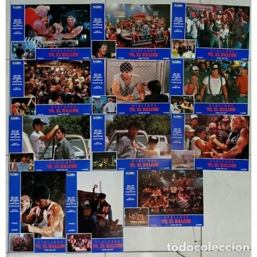 Cine: Yo el halc&oacute;n. Juego de 12 fotocromos.