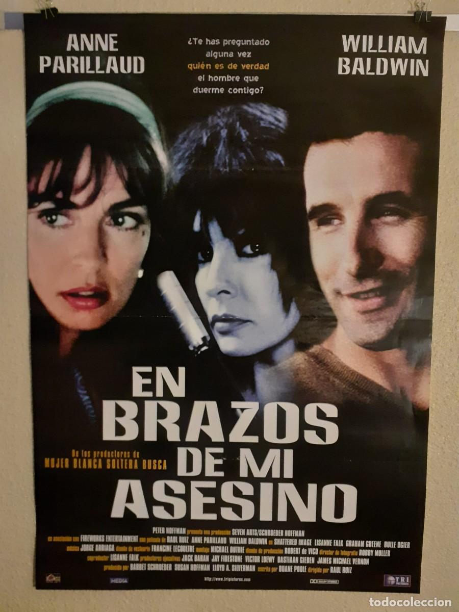 Cine: Cartel Original De Cine En Brazos de Mi Asesino (1997) Anne Parillaud William Baldwin 98x68