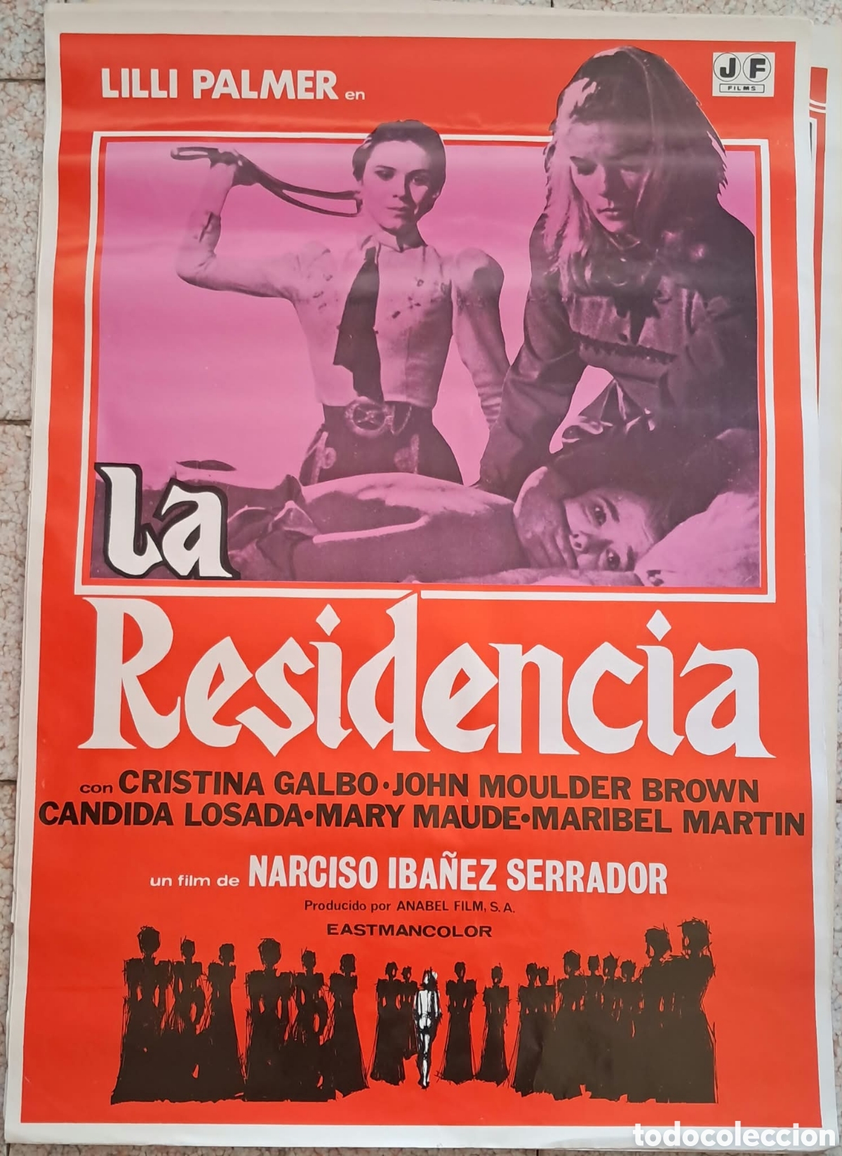 Cine: Poster original de La pel&iacute;cula de culto La Residencia