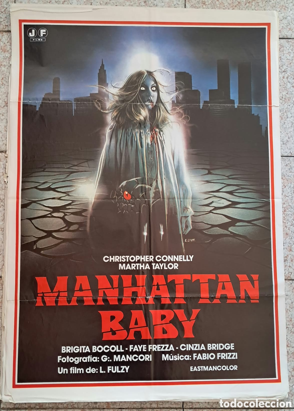 Cine: Poster original Manhattan baby
