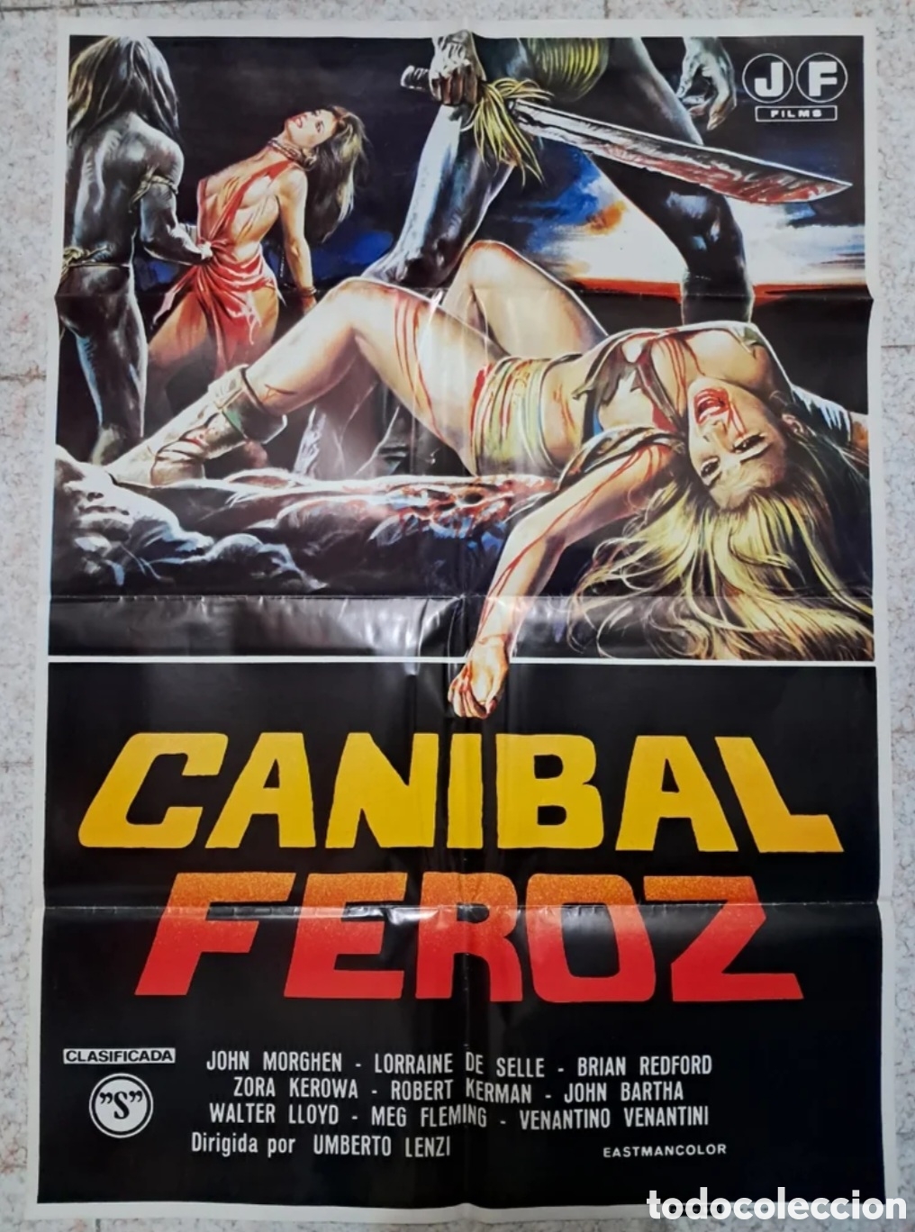 Cine: Cartel Poster original de Can&iacute;bal feroz