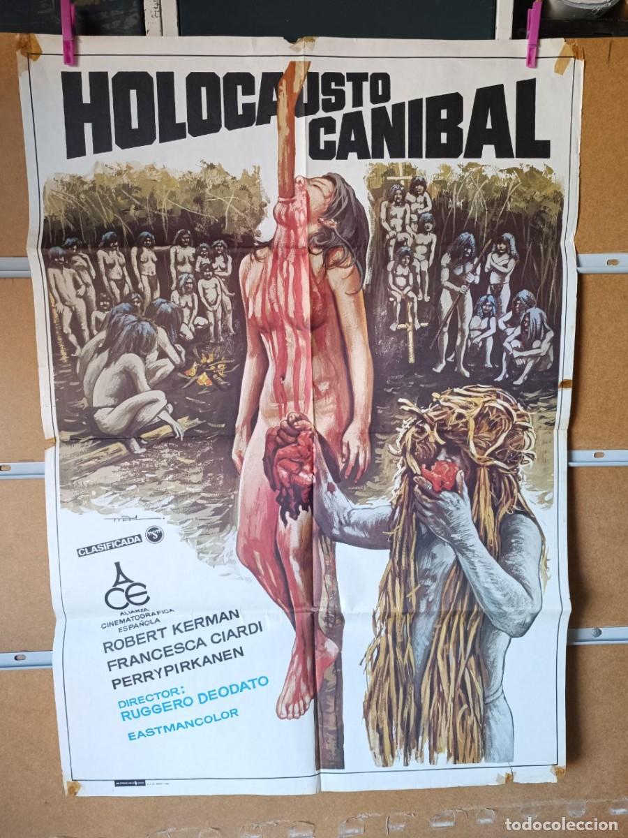 Cine: HOLOCAUSTO CANIBAL POSTER ORIGINAL
