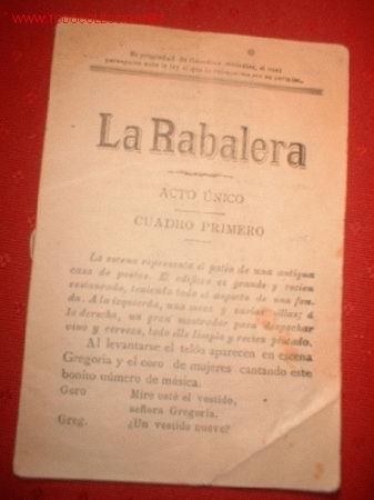 Kino: ANTIGUA NOVELA -LA RABALERA- 16 PAGINAS.