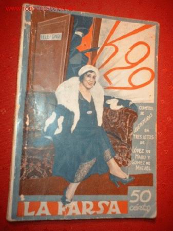 Cine: LA FARSA COMEDIA DE AVENTURAS EN 3 ACTOS -K29-