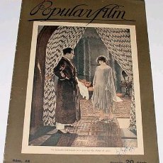 Cine: ANTIGUA REVISTA DE CINE POPULAR FILM Nº 48 - JUNIO 1927. Lote 900501