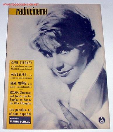 ANTIGUA REVISTA RADIOCINEMA Nº 501 - OCTUBRE 1961 (Cine - Revistas - Radiocinema)