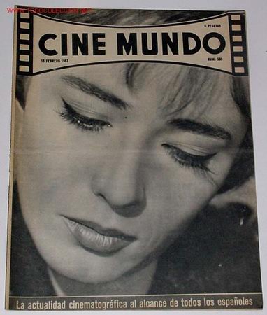 Cinema: Antigua revista CINE MUNDO N&ordm; 533 - FEBRERO 1963