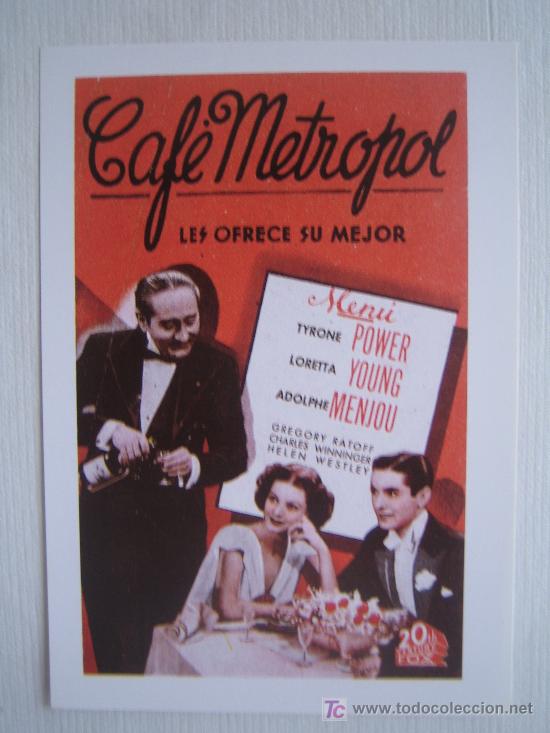 Cinema: Cafe Metropol - Reproduccion