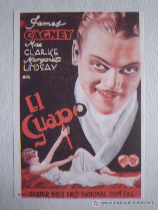 Cinema: El guapo - James Cagney - Folleto reproduccion