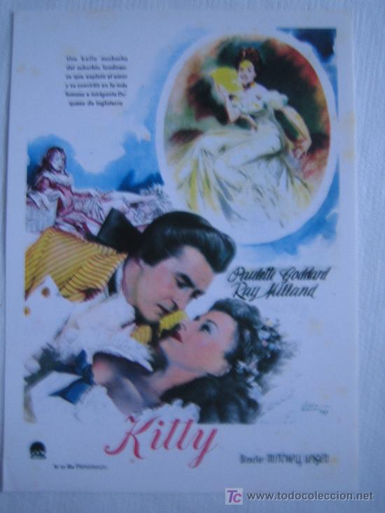 Cinema: Kitty - Folleto reproduccion