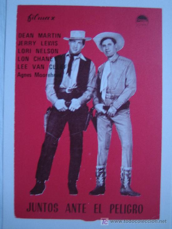 Cinema: Juntos ante el peligro- Folleto reproduccion