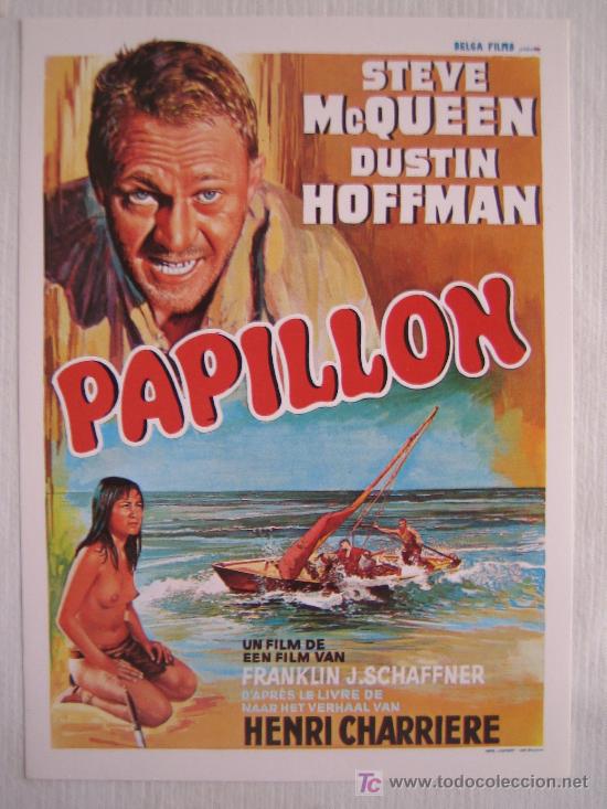 Cinema: Papillon - Folleto reproduccion