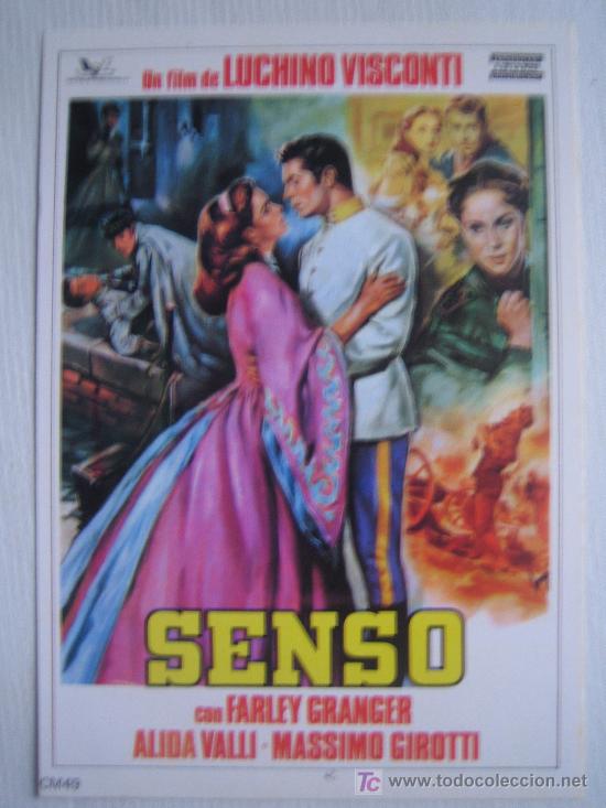 Kino: Senso - Visconti - Cine italiano - Folleto reproduccion