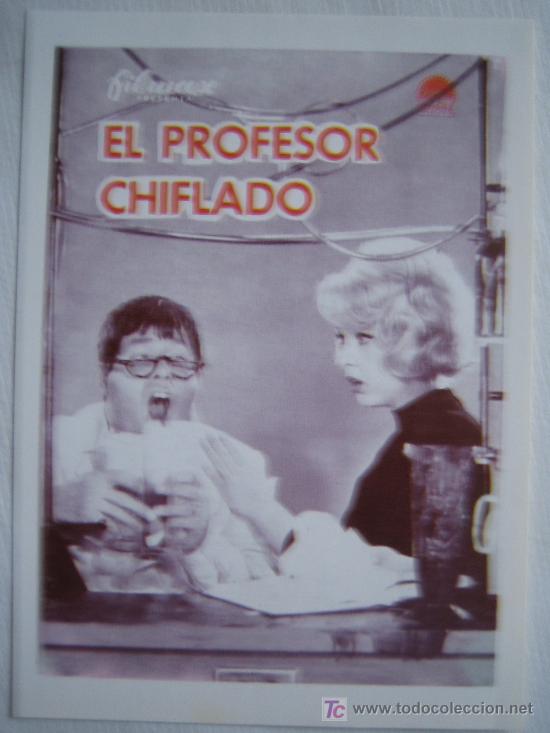 Kino: El profesor chiflado - Jerry LEwis - Folleto reproduccion