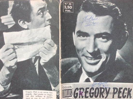 Cine: IDOLOS DEL CINE GREGORY PECK - Foto 1