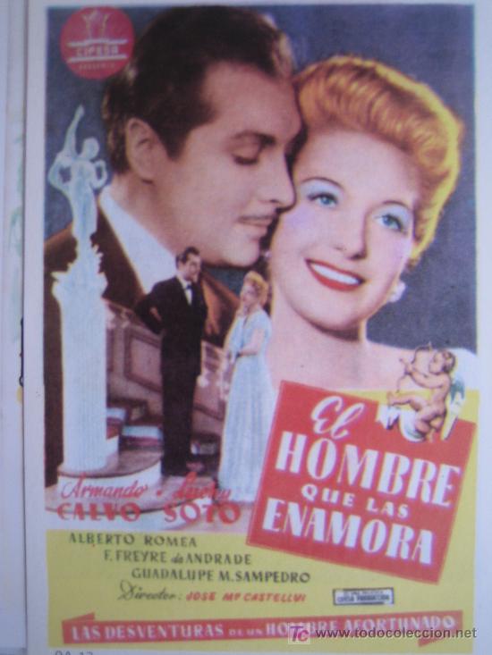 Kino: El hombre que las enamora - Cine espa&ntilde;ol - Folleto reproduccion